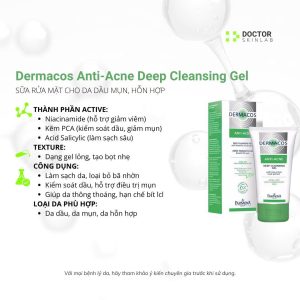 Dermacos Anti-Acne Deep Cleansing Gel